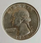 1964 90% Silver Washington Quarter