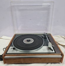 Goldring Lenco GL 75 Transcription Turntable with Lid. Tested & Working.