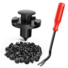 100PCS Nylon Bumper Rivet Fender Clips OEM Replaces For Nissan Infiniti