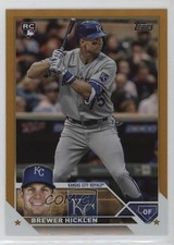 2023 Topps Update Gold Foil Brewer Hicklen #US37 15nv