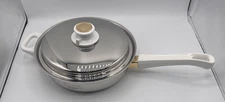 Health Craft Waterless Cookware Frying Pan with Lid 10"