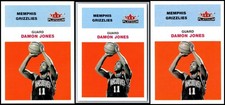 Fleer Platinum Damon Jones (3) Card Lot - UNIQUE FIND – ONE OF A KIND