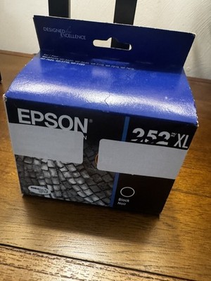 Epson 252XL DURABrite Ultra Black High Capacity Cartridge Ink In Date