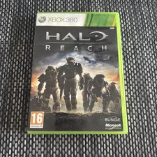 Halo Reach Xbox 360 Box And Manual Only Good Condition