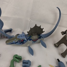 Vintage 2001 LEGO Dinosaurs Lot Styracosaurus 6722 6719 6721 6720 1371