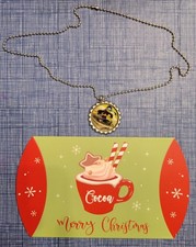 Ninjago Necklace with Gift Box: Cole the Black Ninja- Great Stocking Stuffer 