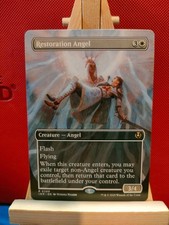 Restoration Angel (Borderless) - Innistrad Remastered - Rare - NM - MTG