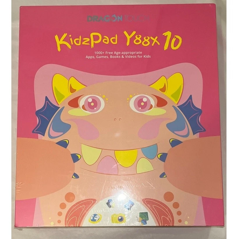 DRAGON Touch Kidzpad Y88X 10 - Kids Tablet 10" IPS Display - Pink - NEW/Sealed - Image 2 of 4