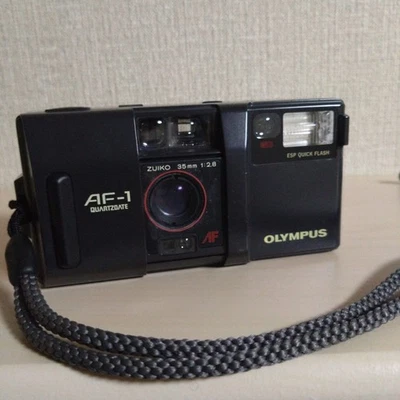 Excellent Olympus AF-1 Quartzdate Point Shoot 35mm Film Camera