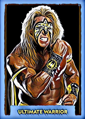 #ad #ad Ultimate Warrior Custom Art Trading Card quot;read descriptionquot; $0.99