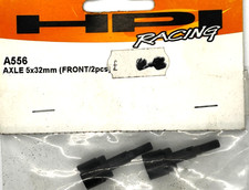 HPI Rush Evo and RS4 Front axle shaft set. 5 x 32mm P/N A556