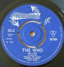 THE WHO I'M A BOY 7" REACTION (1966) EX MOD BEAT ENGLAND