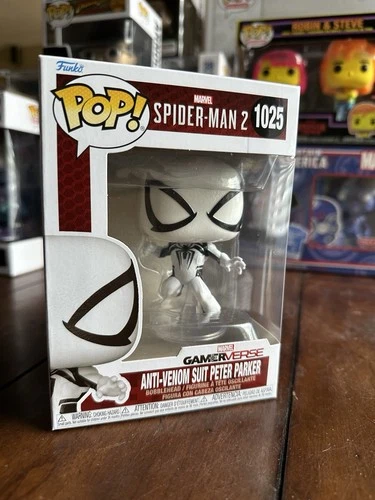 Funko Pop! Vinyl: Anti-Venom Suit Peter Parker - #1025 - Spider-Man 2 - USED