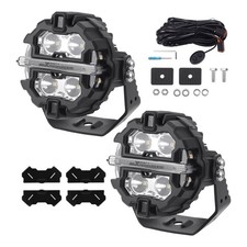 3.5inch Led Work Driving Light Spot Pods Side Shooter Amberwhite Drl 160w 3.5inch Led Work Driving Light Spot Pods Side Shooter Amberwhite Drl 160w