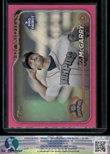 2024 Topps Pro Debut #PD-16 Griff McGarry Fuchsia Foil SN /199 Phillies 9.1G