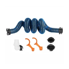 15FT RV Sewer Hose, 24 Mil Heavy Duty TPE Material for Abrasion Resistance an...