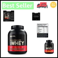 5 Pound Whey Gold Standard - Delicious Double Rich Chocolate Flavor For Fitness