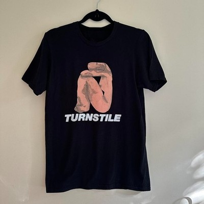 Vtg Turnstile Band Lonely Heavy Cotton Black Full Size Vtg Turnstile Band Lonely Heavy Cotton Black Full Size