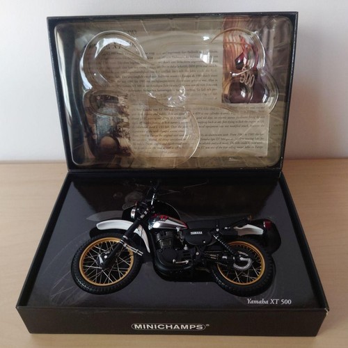 Mini Champs 1/12 Yamaha Xt 500 - Diecast Model Motorcycle Collectible Limited