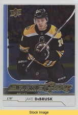 2017-18 Upper Deck Young Guns Silver Foil Jake DeBrusk #212 READ 0zu