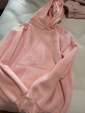 Pink comfrt Hoodie Size Small