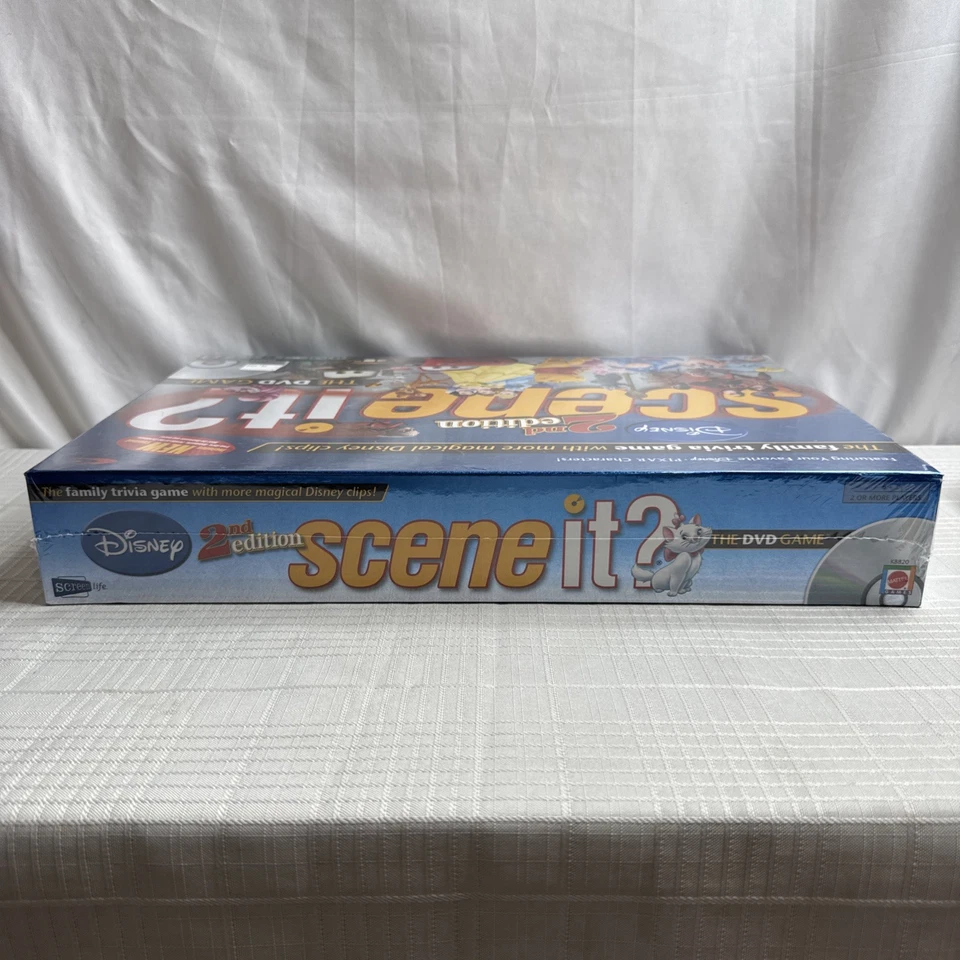 Disney 2nd Edition Scene It? DVD Game Trivia Game Mattel 2007 BRAND NEW SEALED - Image 3 of 4