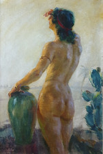 Hst Sign Gyula Meresz Muller Ungherese Nudo Donna Erotica Curiosa Greco Antico