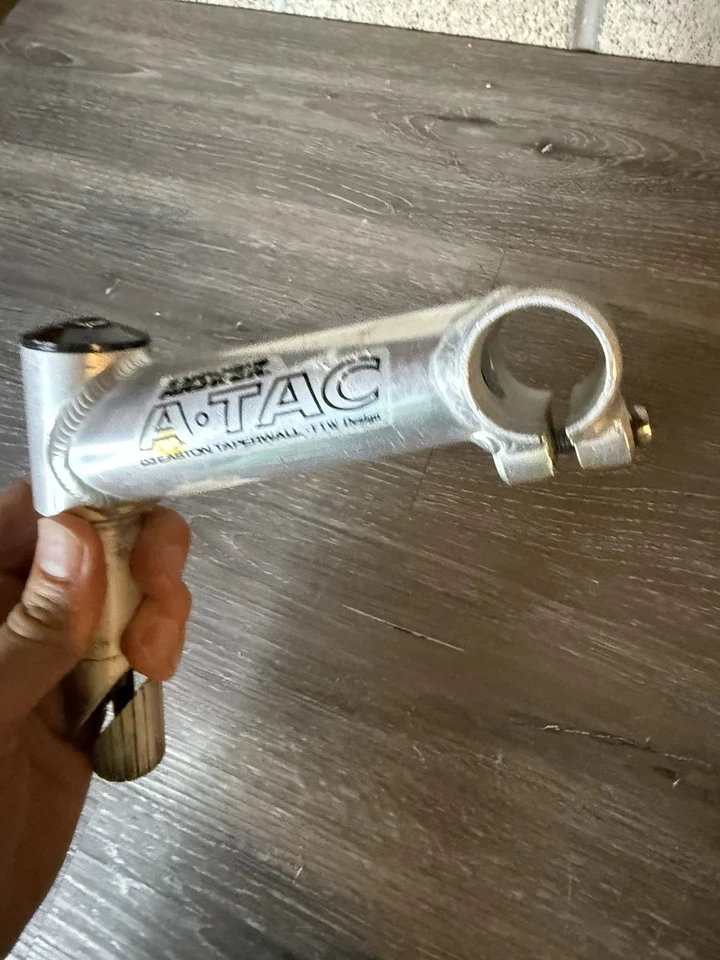 Answer ATAC Quill Bike Stem Clamp 25.4 Quill 25.4 130mm Guide Removed - Image 3 of 4