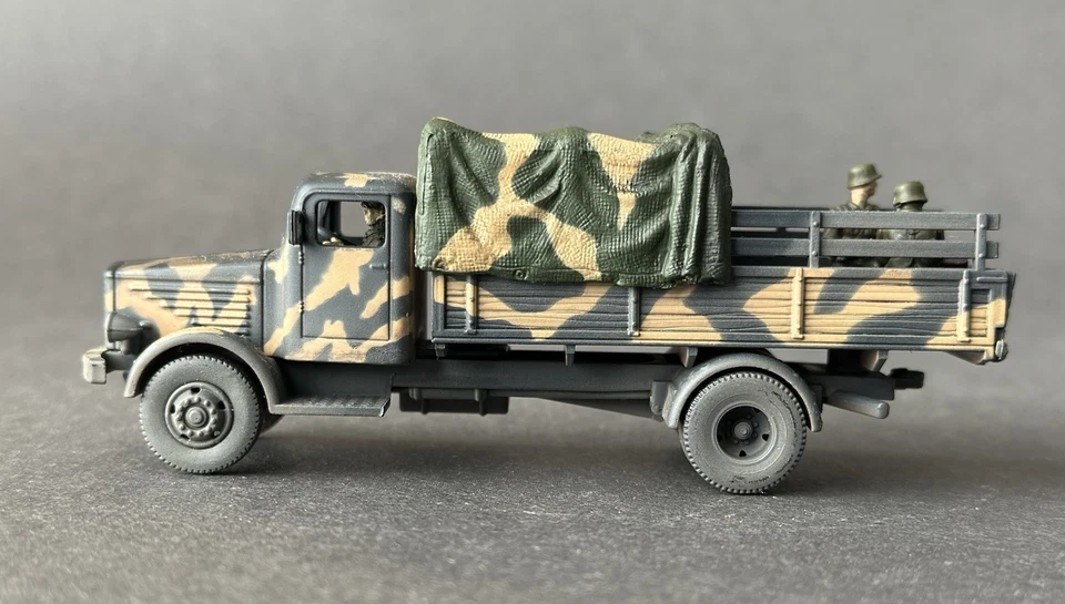 Forces of Valor 1:72 German Bussing-NAG Type 4500A WWII Army Unimax Diecast READ - Image 3 of 4