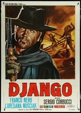 Django by Rodolfo Gasparri Italian 1p R1970s Folded Original Movie Poster 39x55
