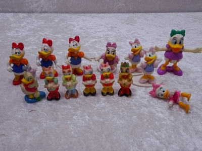 14 x Walt Disney Kunststoff Figur Daisy Duck - Vintage - Sammlung - Bild 1 von 4