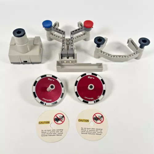 NES Nintendo OEM Authentic R.O.B. ROB the Robot Full Parts Set-Gyro Spinner-Rail