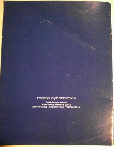 Halo '88, par Media Cybernetics - Brochure et 3 dépliants, 1988. Boîte à outils graphique. - Photo 8 sur 11
