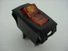 Carling Toggle Switch SPST LRA911-C T55  Amber Lighted 240V Ships the Same Day