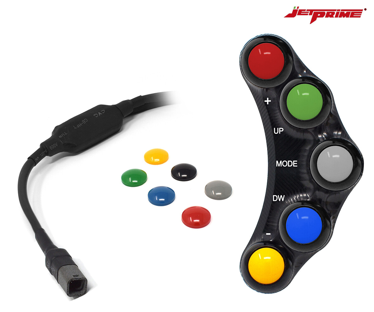 任天堂Switch JetPrime Racing linker Lenkerschalter für Ducati Panigale V4