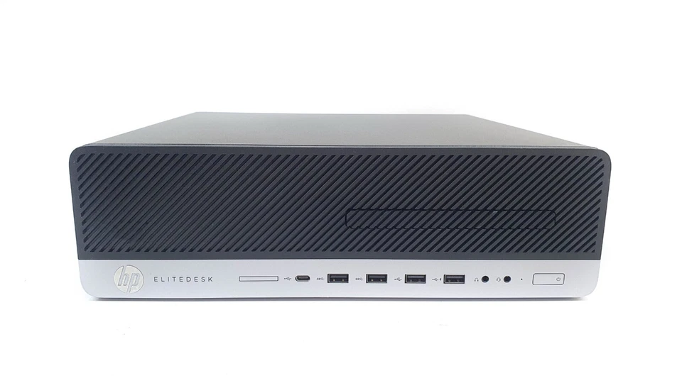 HP EliteDesk 800 G3 SFF PC Desktop i5-6th Gen 8GBRAM 120GBSSD USB-C DP Win10 Pro