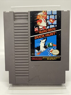 Super Mario Bros / Duck Hunt (NES, 1985) Authentic Cart Only Tested Working