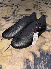 Adidas Predator Accuracy.1 SG Soccer Shoes, Size 7, Copa, Edge, Blackout