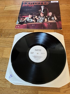 THE EXPLOITED-Horror Epics-Vinyl 1986 DO JO LP 37 331/3RPM RARITÄT!!!