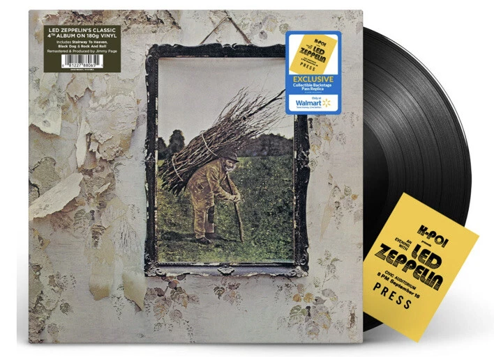 Led Zeppelin Exclusive Vinyl Box Set - 3LP (I,IV, & Presence W/ Collectibles - Image 4 of 4