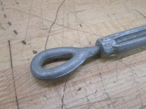 CAMPBELL 3/8" x 6" HOOK & EYE GALVANIZED TURNBUCKLES; 21 PIECES. ~NEW~SURPLUS~ - Picture 6 of 8
