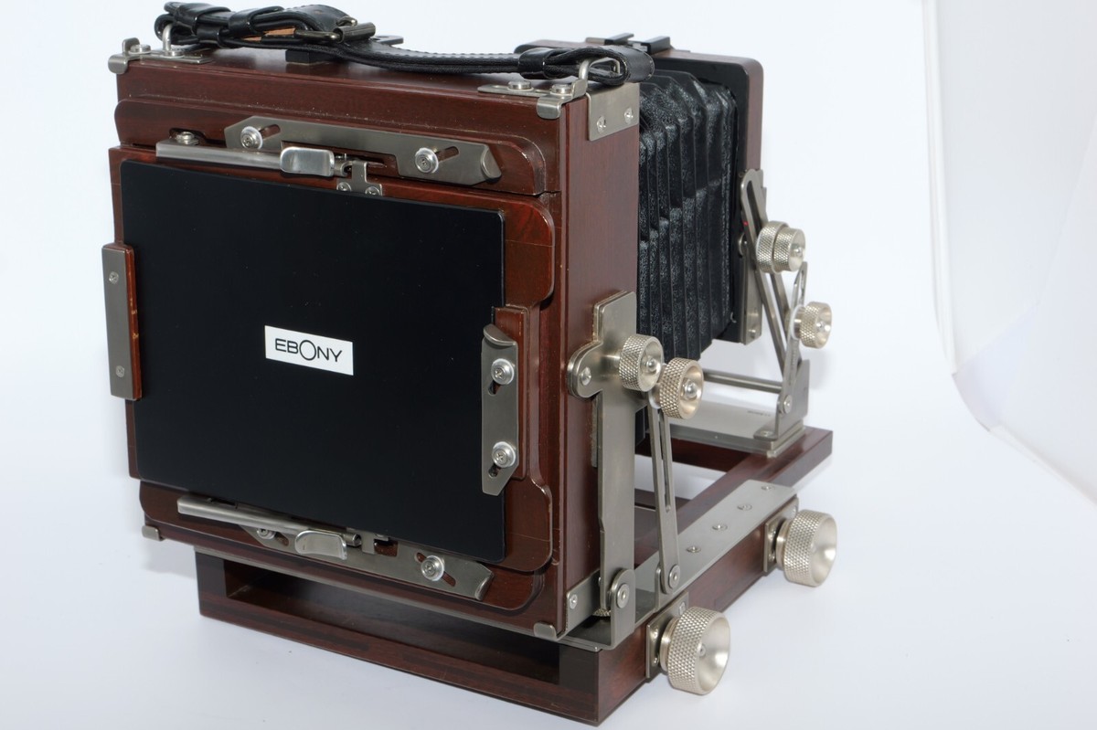Ebony RW45 Titanium 4x5 Field Camera. Scarce. 2 Lens Bds. 2