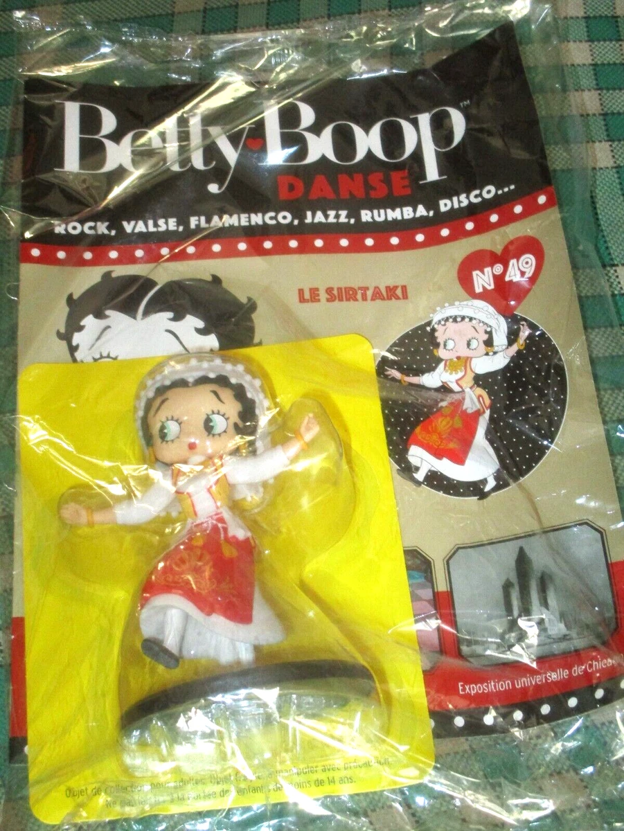 Figurine Betty Boop N°46 - La Valse Lente - Hachette - Neuf - Collection Pin-up - Résine