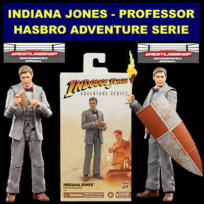 INDIANA JONES PROFESSOR HASBRO ADVENTURE SERIE ACTION FIGUR - JÄGER VERLORENEN