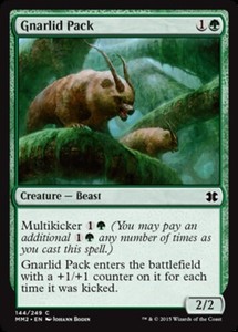 Gnarlid Pack - Foil x1 - Modern Masters 2015 - NM-Mint, English - Modern Masters