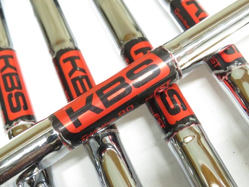 Used TaylorMade M2 Iron Set 7-PW,AW KBS Tour 90 Regular Flex Steel Shafts R - Picture 5 of 9