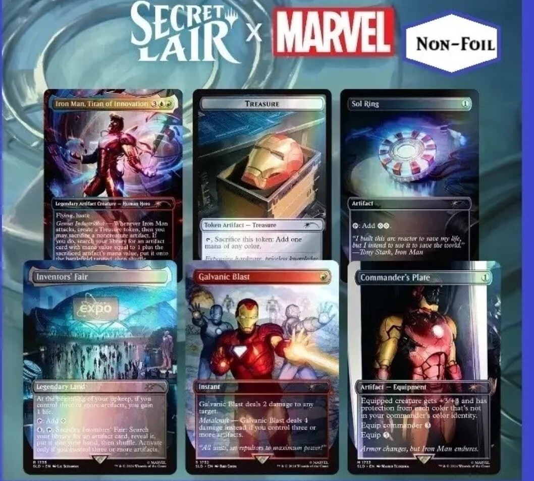 MTG Iron Man, Titan of Innovation - NONFOIL - Secret Lair