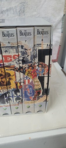 Beatles Anthology Vhs Collection, 8 Tapes With Sleeve - Picture 5 of 10