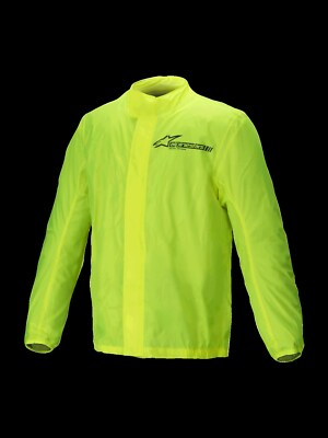 Regenjacke Alpinestars Hurricane Rain V2 Jacket yellow fluo Regenschutz gelb