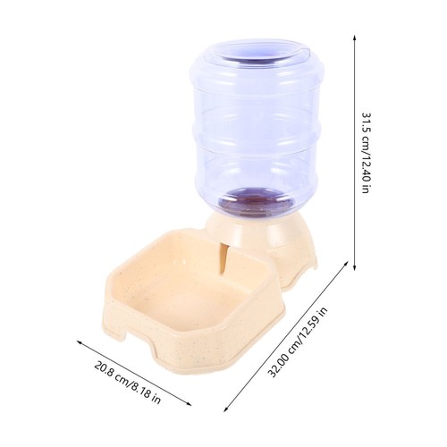Pet Water Fountain Automatic Feeder Feeding and Watering Device Cat Drinking - Bild 8 von 12